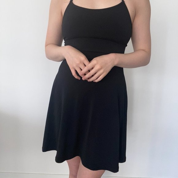 [NEW] Little Black Halter Dress - Picture 2 of 3